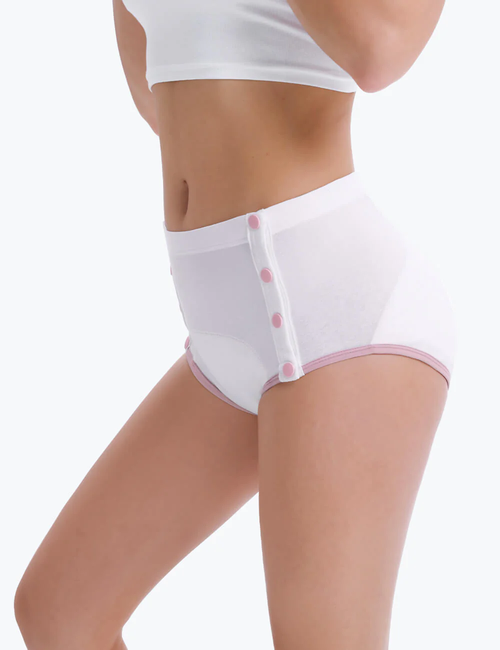 Side-Snap Incontinence Underwear for Women - W11 - Image 10